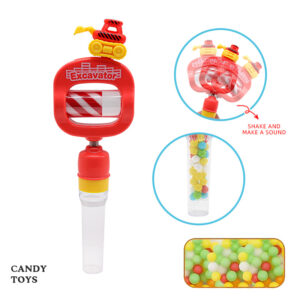 Wholesale new creative shaking car sound tube candy toys