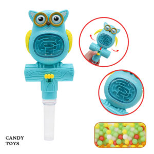 LOW MOQ Owl Maze Toy Maze Toy for Children Candy Toys Kids Food Grade Plastic Kids